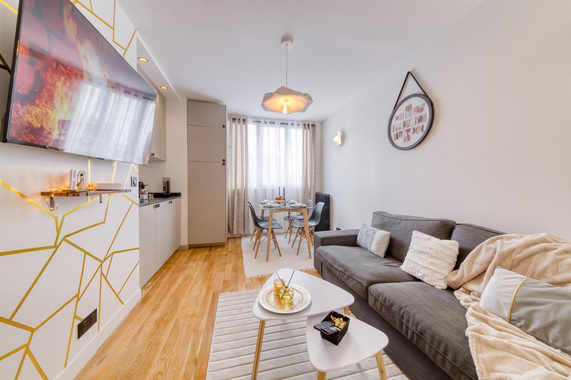 L'Audace T2 Refait A Neuf A Vanves Esterno foto